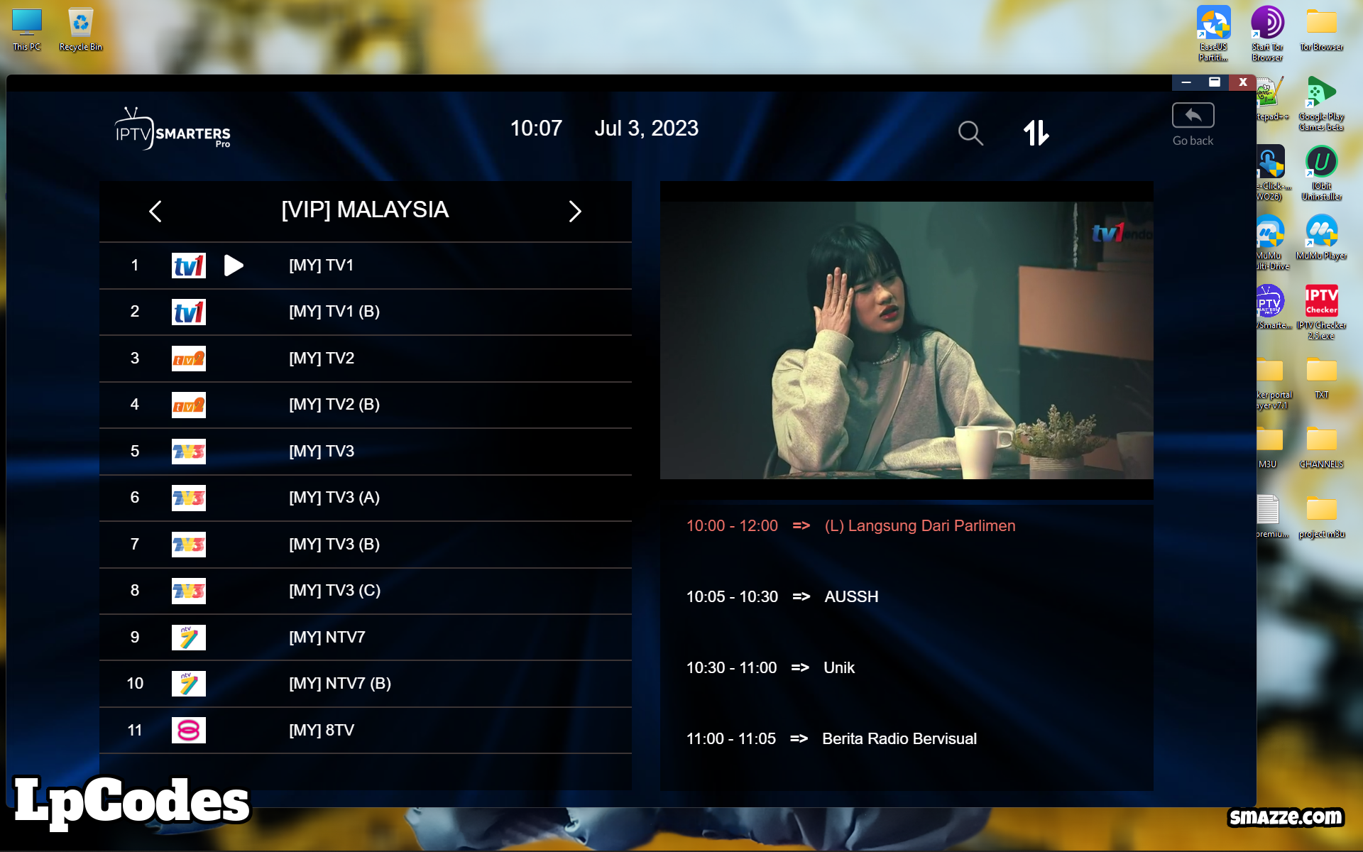 IPTV Smarters Pro 1.1.1_2 for windows